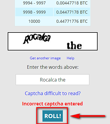 Incorrect captcha. Captcha Incorrect.. The most difficult captcha. Enter_java_Roll.