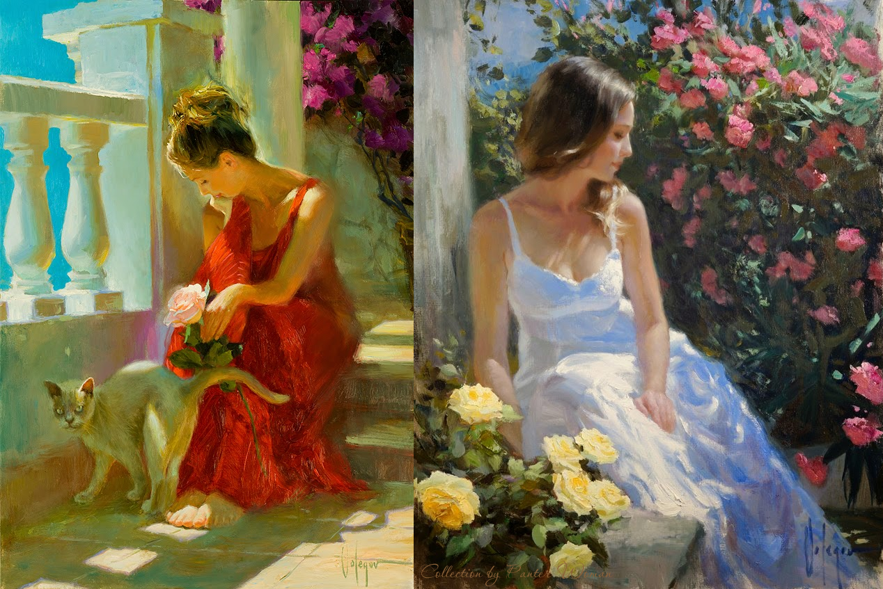 4 запах женщины. Художник Vladimir Volegov.